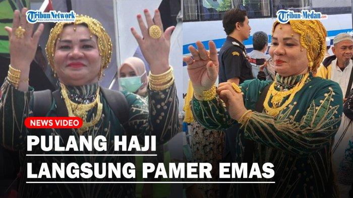 Jemaah haji asal Makassar Suanarti Daeng Kanang akan diperiksa Bea Cukai buntut pamer emas usai pulang dari Arab Saudi.