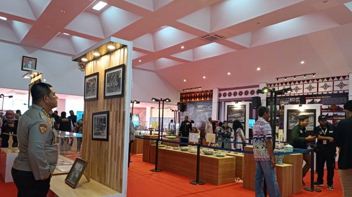 Suasana di Festival Museum Sumatera Utara 2023