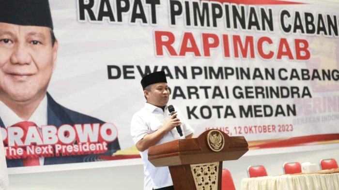 Sekretaris Gerinda Sumut Sugiat Santoso 