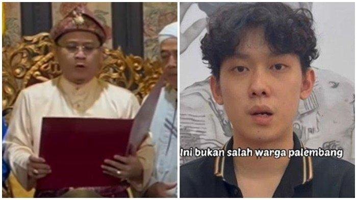 WILLIE SALIM MINTA MAAF -- Sultan Mahmud Badaruddin (SMB) IV Raden Muhammad Fauwaz Diradja mengatakan Willie Salim sudah menghubunginya melalui perantara Ustaz Derry Sulaiman pada Kamis (27/3/2025). Willie Salim menyampaikan permintaan maaf dan siap melaksanakan tradisi 'Tepung Tawar' setelah lebaran nanti.