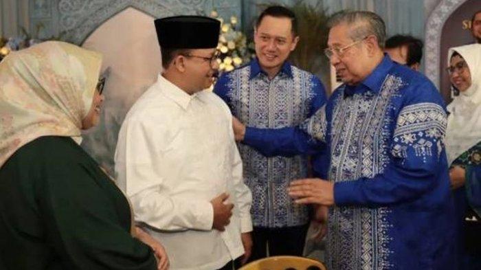 Majelis Tinggi Partai Demokrat Susilo Bambang Yudhoyono (SBY) mengaku menyesal sempat mendukung Anies Baswedan.