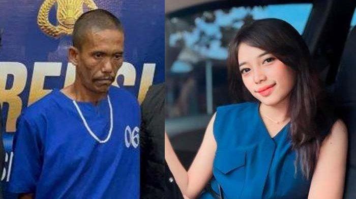 NAKSIR FENI ERE: Amma (kiri) saat dihadirkan dalam konferensi pers pengungkapan pelaku pembunuhan Feni Ere di Mapolres Palopo, Jumat (21/3/2025). Polisi ungkap Amma naksir Feni Ere
