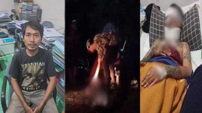 TAMPANG Pelaku Pencongkelan Mata di Bogor Saat Serahkan Diri Diantar Orang Tua, Korban Masih Dirawat