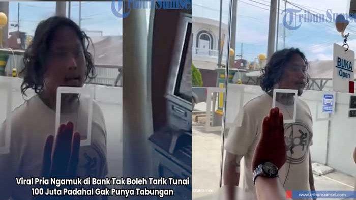 TAMPANG Pria di Kaltim Ngamuk Bawa Parang Tak Boleh Tarik Tunai 100 Juta, Padahal Gak Punya Tabungan