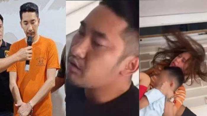 TANGAN Diborgol, Aditya Prayogi Ngaku 2 Kali KDRT Selebgram Anastasia Noor, Tertunduk Minta Maaf