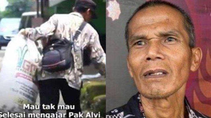 TANGIS Pak Alvi Guru Honorer Jadi Pemulung Sepulang Mengajar Dihadiahkan Umroh dan Dimodali Usaha