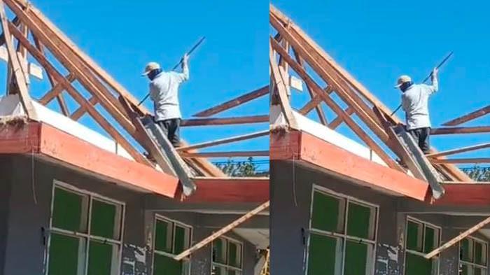 Tak Kunjung Dapat Ganti Rugi, Darwis Bongkar Kantor Lurah di Lahan Miliknya: Jengkel Dijanji Terus