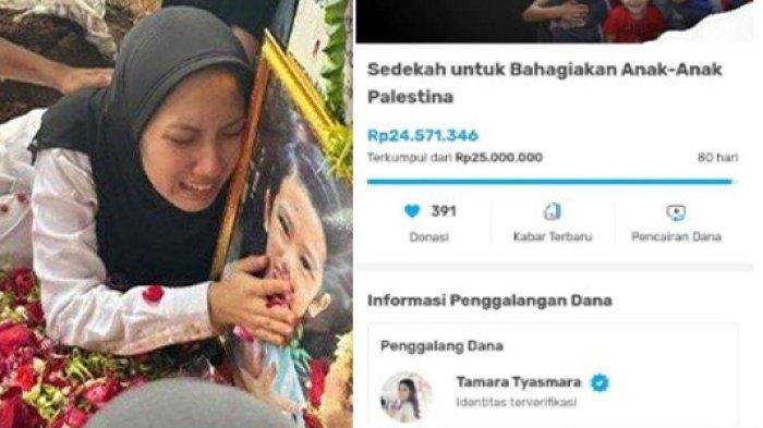 Tamara Tyasmara Diam-diam Buka Donasi Setelah 3 Hari Dante Tewas, Beralasan Wujudkan Impian