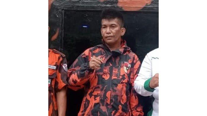 Tampang salah satu pelaku pembacokan jaksa Kejari Deli Serdang usai ditangkap Polisi, Minggu (25/5/2025). Ada dua orang yang diamankan.