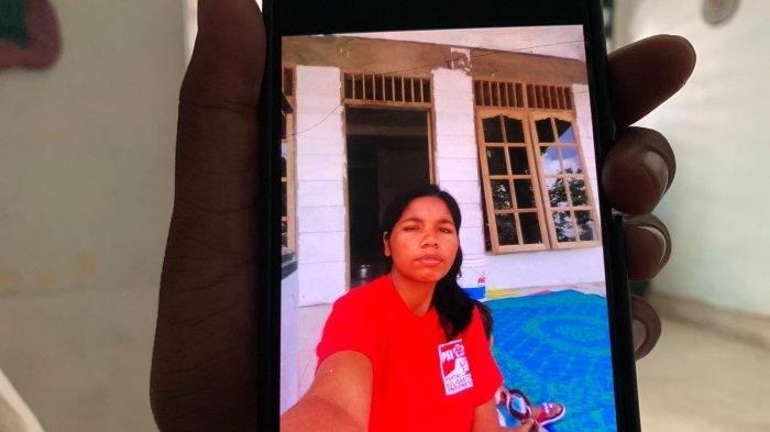 Tiar Martha Situngkir, sebelum ditemukan tewas mengenaskan di perkebunan sawit Jalan Jatirejo, Desa Sampali, Kecamatan Percut Seituan, Kamis (12/12/2024).