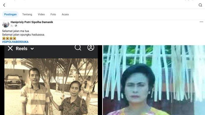 Foto keluarga Saruden Nainggolan. Tiga anggota keluarga meninggal dunia dalam kecelakaan tragis yang melibatkan Bus Antar Lintas Sumatera (ALS) di Padang Panjang, Sumatera Barat, pada Selasa (6/5/2025) siang.