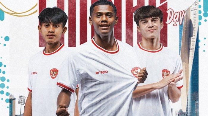 Timnas U17 Indonesia bersiap melawan Kuwait U17 di Kualifikasi Piala Asia U17 2025, Rabu (23/10/2024)