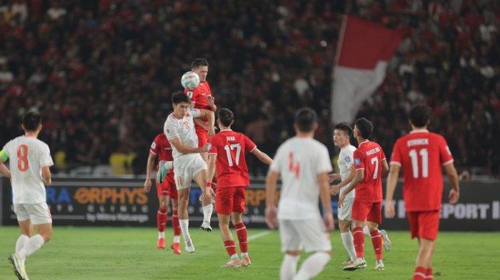 Momen pada laga Indonesia vs Vietnam dalam Kualifikasi Piala Dunia 2026 Zona Asia di Stadion Utama Gelora Bung Karno, Kamis (21/3/2024).(KOMPAS.com/Antonius Aditya Mahendra )