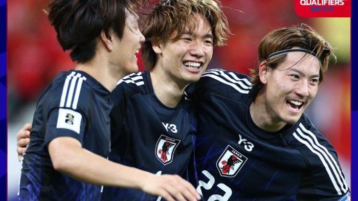 Timnaas Jepang menang 3-1 atas China di Kualifikasi Piala Dunia 2026