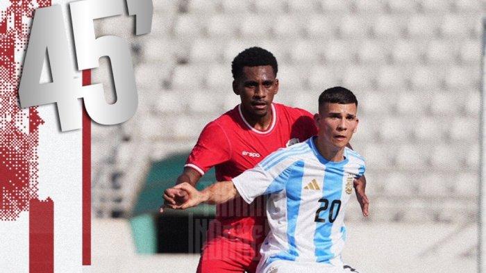 Timnas U-20 Indonesia berhasil menang comeback atas Argentina skor 2-1 pada turnamen mini di Korea Selatan