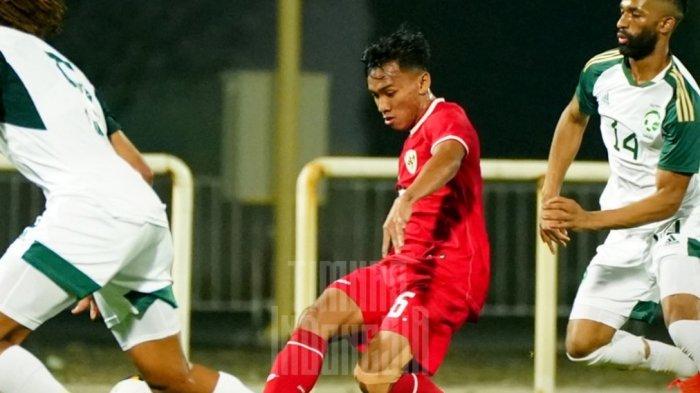 Hasil Uji Coba Timnas U23 Indonesia kalah 1-3 dari Arab Saudi U23 jelang Piala Asia U23 2024 Qatar