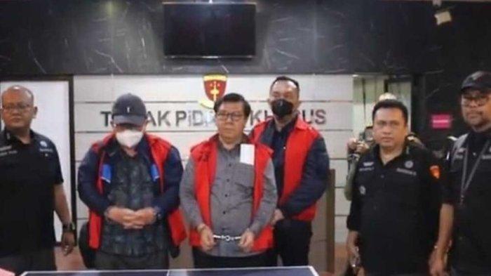 Tiga hakim PN Surabaya Erintuah Damanik, Mangapul, dan Heru Hanindyo.