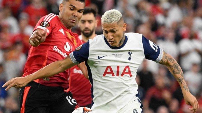 FINAL LIGA EROPA - Partai final Liga Eropa yang mempertemukan Tottenham vs Manchester United dimenangkan Spurs dengan skor 1-0, Kamis (22/5/2025) dini hari WIB