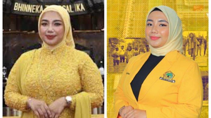 Sosok, biodata, dan profil Trinovi Khairani Sitorus (26). Panggilan akrabnya Novi. Ia merupakan politisi Golkar, putri ketiga atau putri bungsu dari H Khairuddinsyah yang akrab disapa H Buyung Sitorus dengan Almh Hj Ely Zarwati.  (ho)