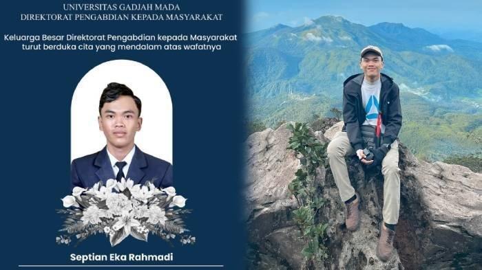 Eka Rahmadi, mahasiswa UGM yang tewas tenggelam di Laut Maluku Tenggara. Saat kejadian, longboat yang mengangkut rombongan mahasiswa UGM dihantam gelombang tinggi di perairan Pulau Wahr, Kabupaten Maluku Tenggara, Selasa (1/7/2025).