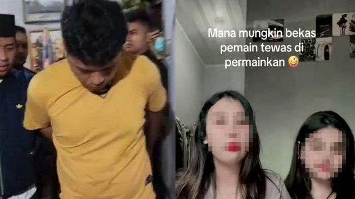 WANITA DI SUMBAR DIMUTILASI: Tangkapan layarpostingan terakhir wanita di Padang Pariaman, Sumbar yang tewas dimutilasi oleh pemuda bernama Wanda jadi sorotan. Korban bernama Septia Adinda (kanan) menyinggung kematian dalam unggahannya di TikTok