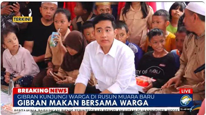 USAI PENETAPAN KPU RI, Gibran Langsung Kunjungi Rusun Muara Baru, Disambut Tumpah Ruah Warga. (Youtube)
