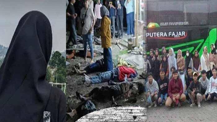 Korban Kecelakaan Bus SMK Lingga Kencana