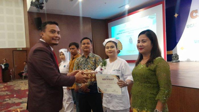 Universitas Murni Teguh menggelar acara Capping Day untuk mahasiswa S1 Ilmu Keperawatan dan D3 Kebidanan di Auditorium WBI Jalan Kapten Batu Sihombing, Kabupaten Deliserdang, Sabtu (25/2/2024).