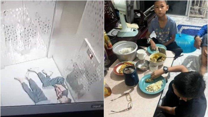 VIRAL 2 Bocah Hilang Sejak Sore, Pamit Mau Jajan, Ternyata 11 Jam Terjebak di Lift Terekam CCTV