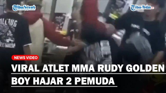 VIRAL Atlet MMA Rudy Golden Boy Hajar 2 Pemuda