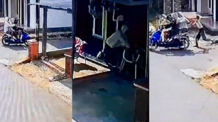 VIRAL Bocah Tangkap Jambret yang Curi Ponselnya, Dikejar Sampai Pelaku Jatuh Tersungkur dari Motor