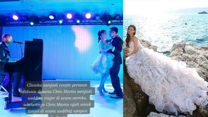 COldplay manggung di nikahan Crazy Rich