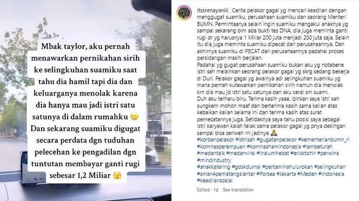 VIRAL Curhat Istri Pegawai BUMN,Suami Digugat Pelakor Rp1,2 M hingga Dipecat Gara-gara tak Mau Cerai