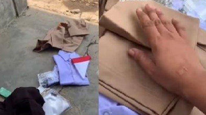 VIRAL Curhat Wanita Seragam Untuk Anak Dibuang Mantan Suami, Ayah Larang Anak Ambil Baju dari Ibunya