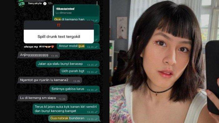 VIRAL Hasyakyla Eks JKT 48 Ngaku Nyetir Sambil Mabuk hingga Nabrak, Dihujat Netizen Kini Minta Maaf