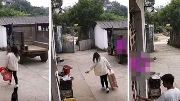 VIRAL Istri Kabur dari Rumah Dijemput Mantan, Suami Pilu Lihat dari CCTV, Sengaja Nunggu di Depan