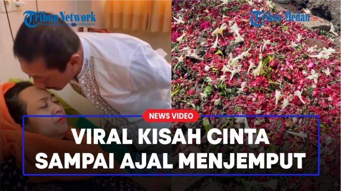 Viral Kisah Cinta Bikin Haru Seorang Suami Temani Istri Hingga Ajal
