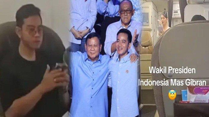 VIRAL Momen Gibran Dapat Ucapan Selamat dari Pramugari Saat Naik Batik Air: Wakil Presiden Terpilih