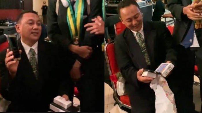 VIRAL Momen Guru Haru Dikasih HP saat Perpisahan, Ternyata Siswa tak Tega Lihat HP Pak Guru Retak