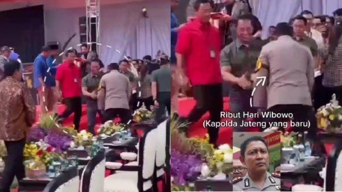 VIRAL Momen Kapolda Jateng 'Ogah' Salaman Dengan Andika Perkasa, Pj Gubernur Jateng Ikut-ikutan