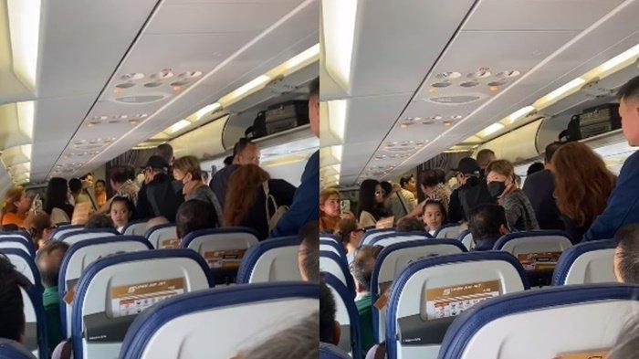 VIRAL Penumpang Pesawat Super Air Jet Rute Palembang-Jakarta Minta Turun, Panik Gara-gara AC Mati