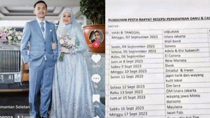 VIRAL Pesta Pernikahan Bakal Digelar 14 Hari 14 Malam, Pengisi Acara dari Slank Hingga Soneta