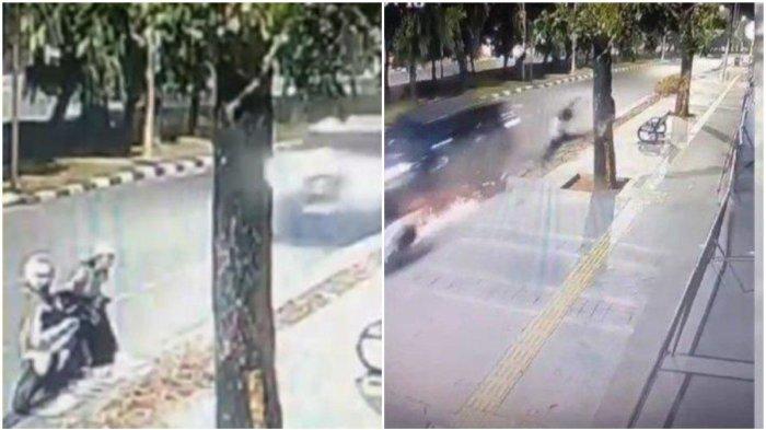 VIRAL Remaja Lagi Berfoto di Atas Motor Ditabrak Fortuner hingga Terpental, Korban Kini Alami Parah