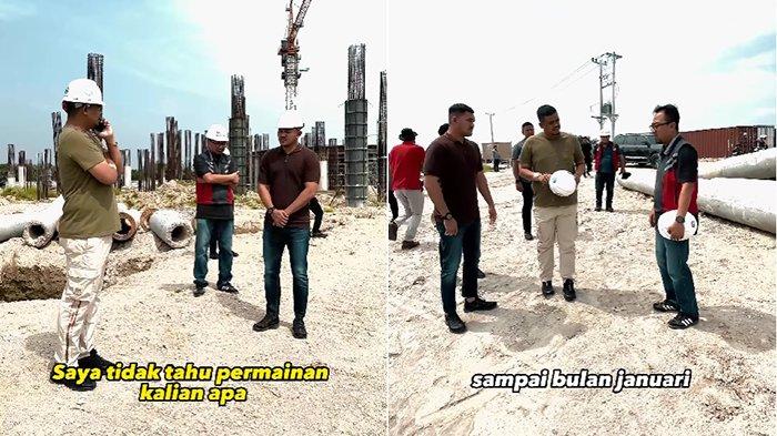 VIRAL Video Bobby Nasution Marahi Kontraktor, Dituding Cuma Pencitraan: Nanti Dibilang Gak Dicek