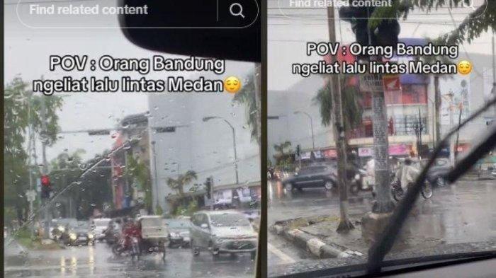 VIRAL Video Warga Bandung Syok Lihat Lalu Lintas di Kota Medan, Komentarnya Disorot: Terlalu Kacau