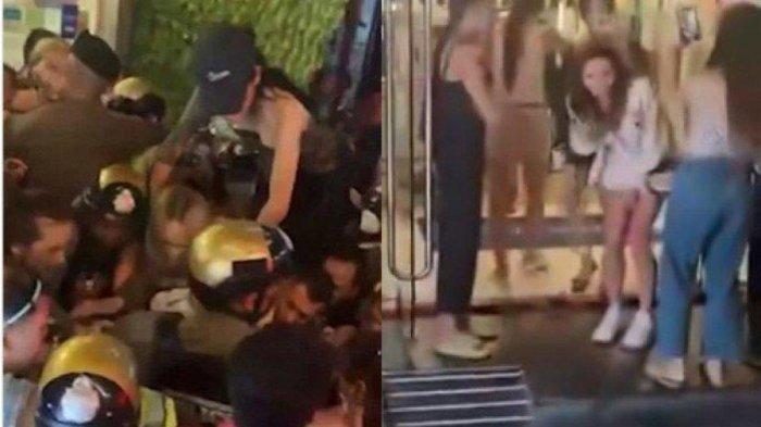 VIRAL Waria Filipina Tawuran dengan Lady Boy Thailand Gara-gara Rebutan Pelanggan, Polisi Kewalahan
