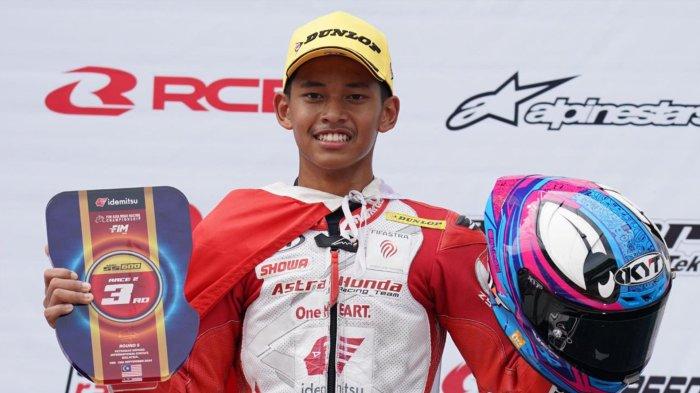 Veda Ega Pratama, akan balap di FIM JuniorGP 2025.