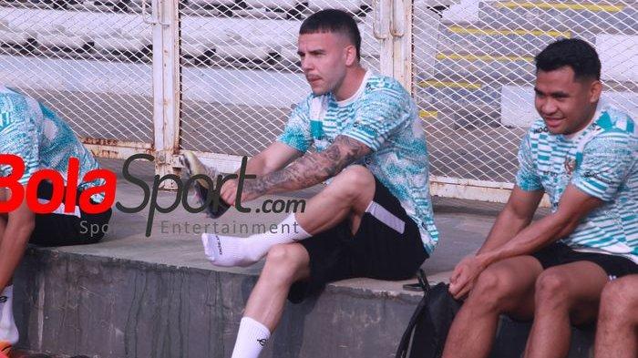 Verdonk sudah mulai mengikuti latihan bersama timnas Indonesia di Stadion Madya, Jumat (31/5/2024).