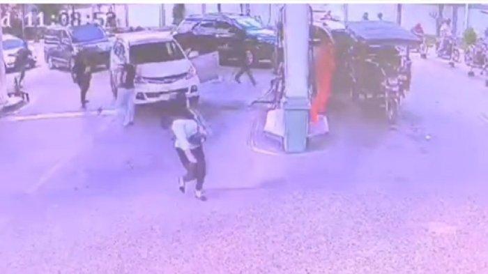 Video viral soal salah tangkap yang diduga dilakukan oknum kepolisian di sebuah SPBU.