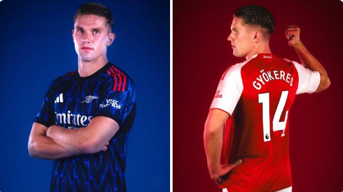 GABUNG ARSENAL - Viktor Gyokeres resmi bergabung dengan Arsenal pada bursa transfer musim panas 2025. Sang pemain pakai nomor Thierry Henry.